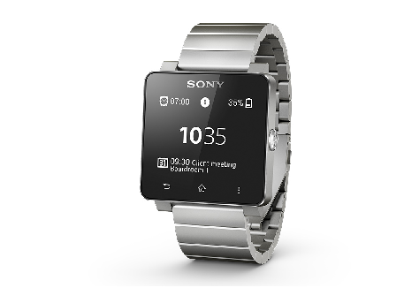 Sony SW2 Smart Watch Silver Chain With Warranty Cellspare
